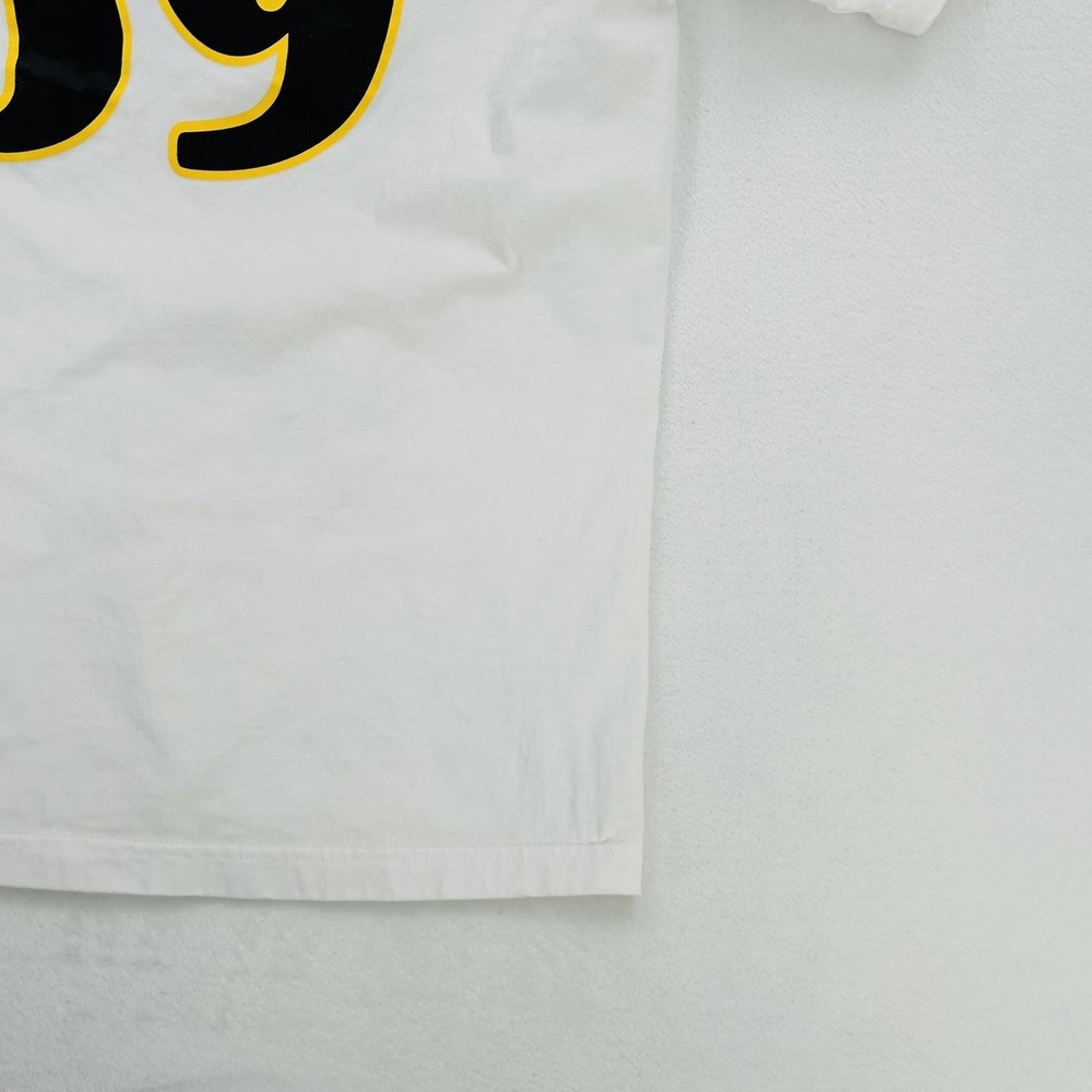 Hanshin Tigers Shirt Mens Medium White Japan NPB Baseball Yano 39 Player Tee - Picture 14 of 16